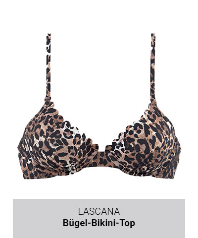 Lascana Bügel Bikini Leo Muster