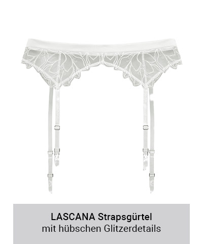 Strapsgürtel weiß