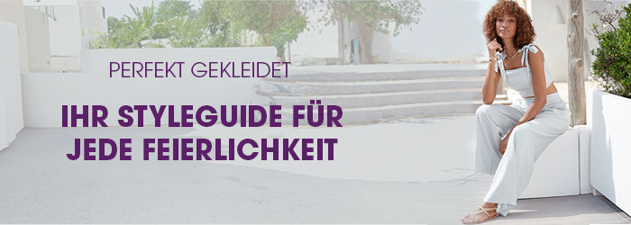 Styleguide für jede Feierlichkeit