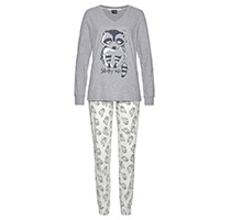 Pyjama mit Tierprint von Vivance Dreams